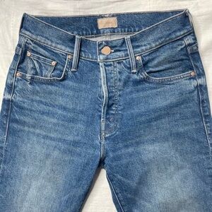 MOTHER Blue Denim Jeans